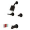 Kingston Brass Tub and Shower Faucet, Oil Rubbed Bronze, Wall Mount KBX8145DKL - alternate 1
